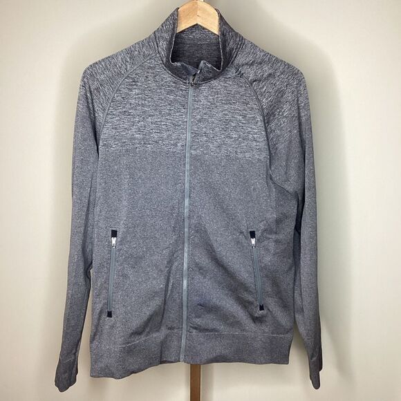 Lululemon Sz S Gray Full-Zip Jacket - Picture 1 of 5